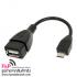 ขายสาย microUSB to USB OTG On-The-Go ราคาถูก ต่อเฟลชไดรฟ์เข้ามือถือ Samsung Galaxy S2 S3 Note Nexus HTC One X Nokia N8 N9 N810 N900 Motorola Xoom